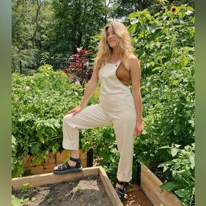 Organic Natural Denim Overalls Conscious Clothing